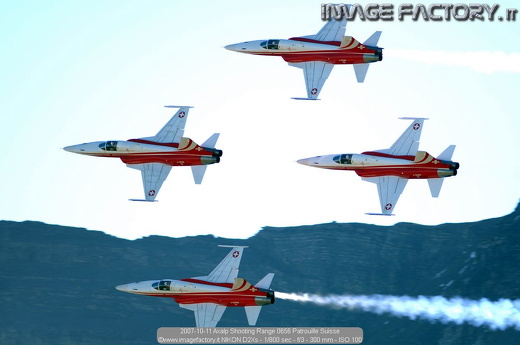 2007-10-11 Axalp Shooting Range 0656 Patrouille Suisse